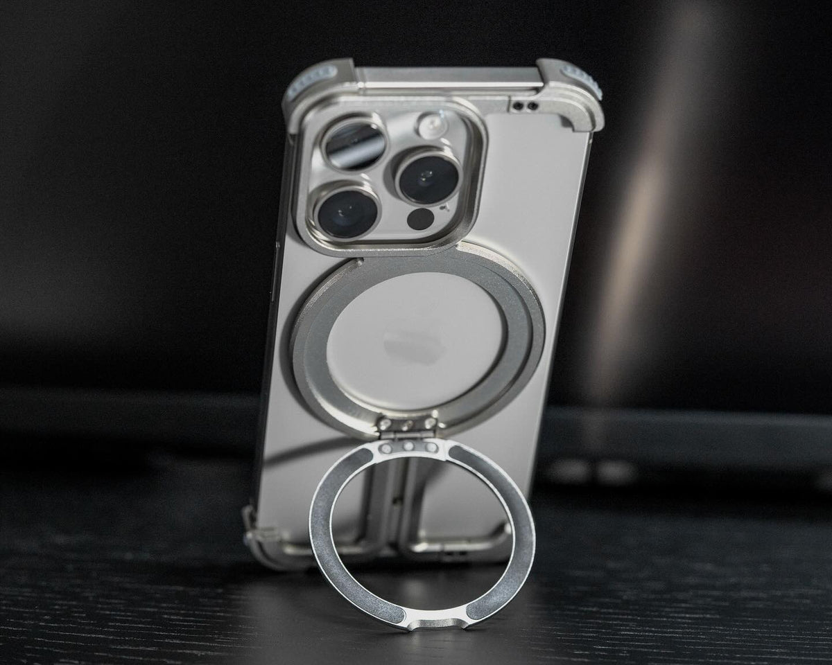 ZEERA Aluminum Alloy MagSafe Kickstand Cooling Case for iPhone 18 Pro Max, iPhone & Samsung