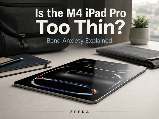 Is the M4 iPad Pro Too Thin? 5.1mm Design, Bend Anxiety, and How to Protect It