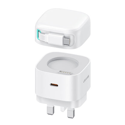 premium USB C GaN fast charger with global plug compatibility US EU UK