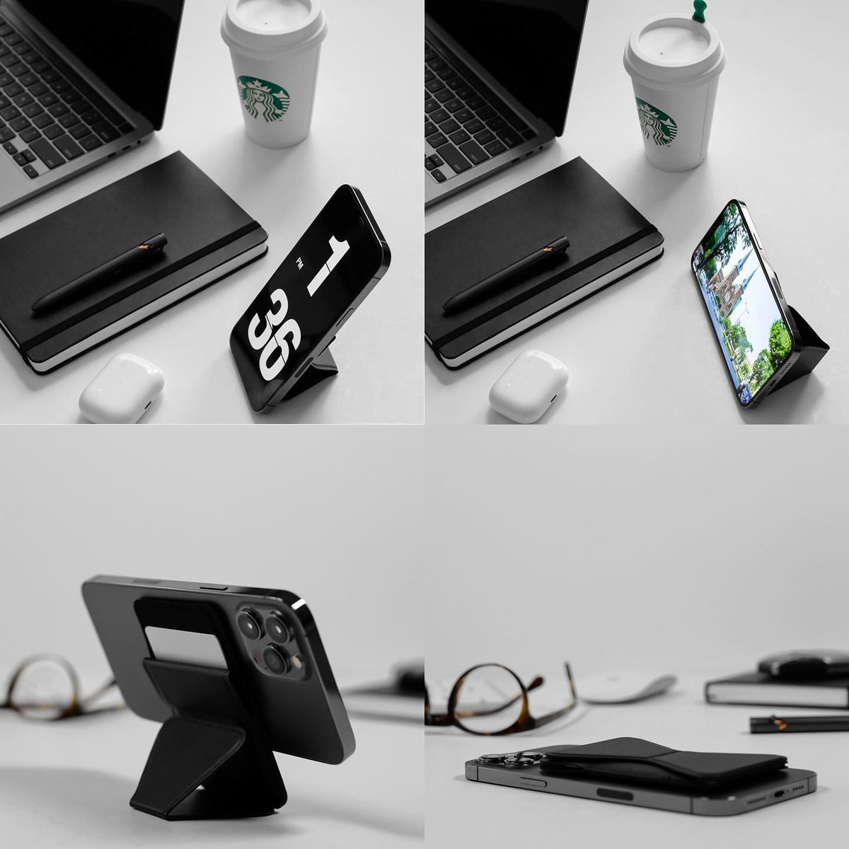 ZEERA MagSafe Wallet Kickstand For iPhone 14 & iPhone 13 Series & iPhone 12 Series