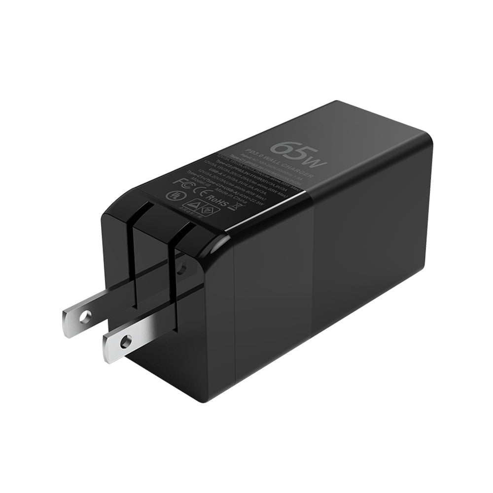 ZEERA 65W GaN-Wandladegerät/Netzteil mit Schnellladefunktion (PD) für iPhone 14 Pro Max, MacBook Pro, iPad Pro