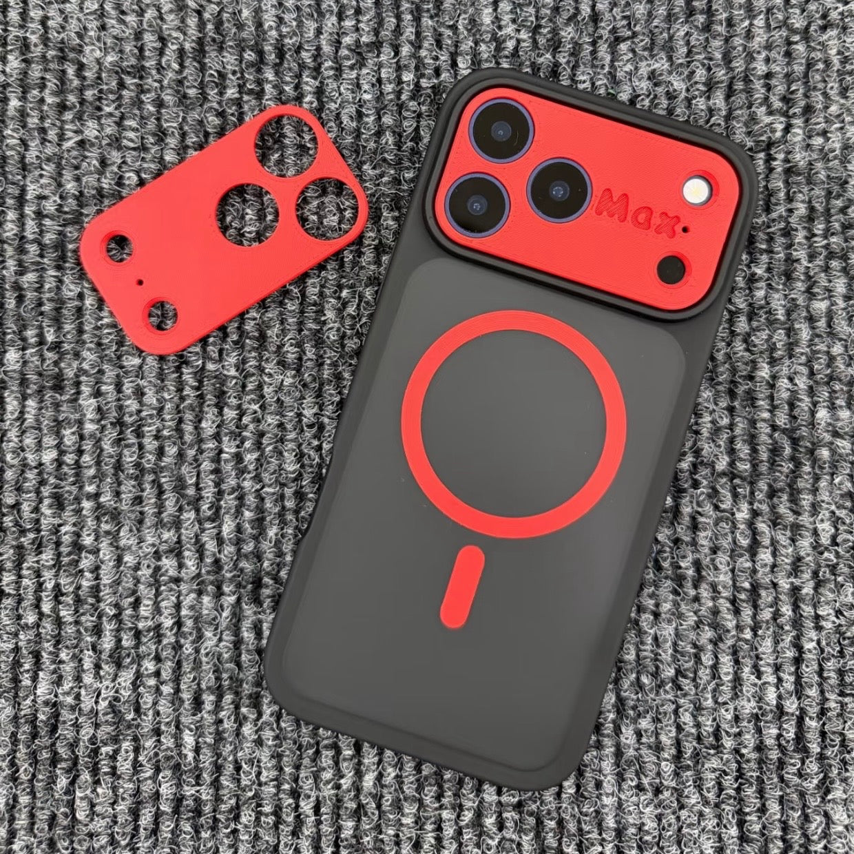 ZEERA MagPop Duo: Color-Block MagSafe Case with Lens Cover for iPhone Air & iPhone 17 Pro Max