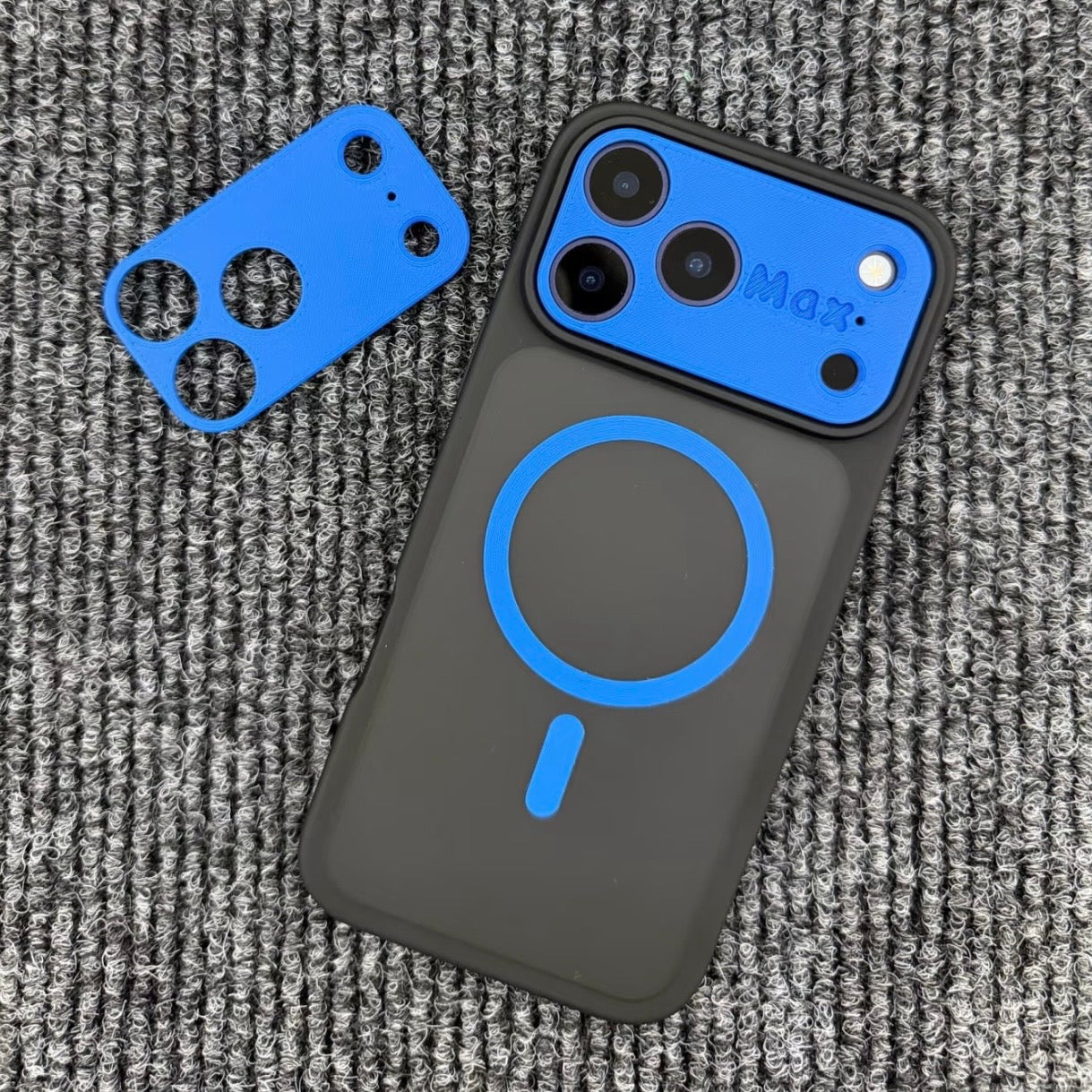 ZEERA MagPop Duo: Color-Block MagSafe Case with Lens Cover for iPhone Air & iPhone 17 Pro Max
