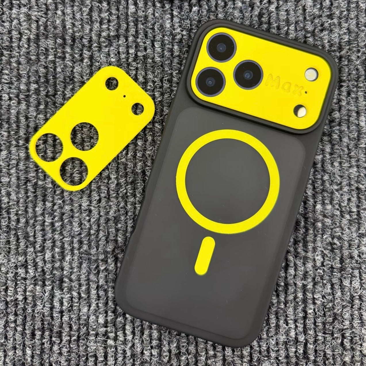 ZEERA MagPop Duo: Color-Block MagSafe Case with Lens Cover for iPhone Air & iPhone 17 Pro Max