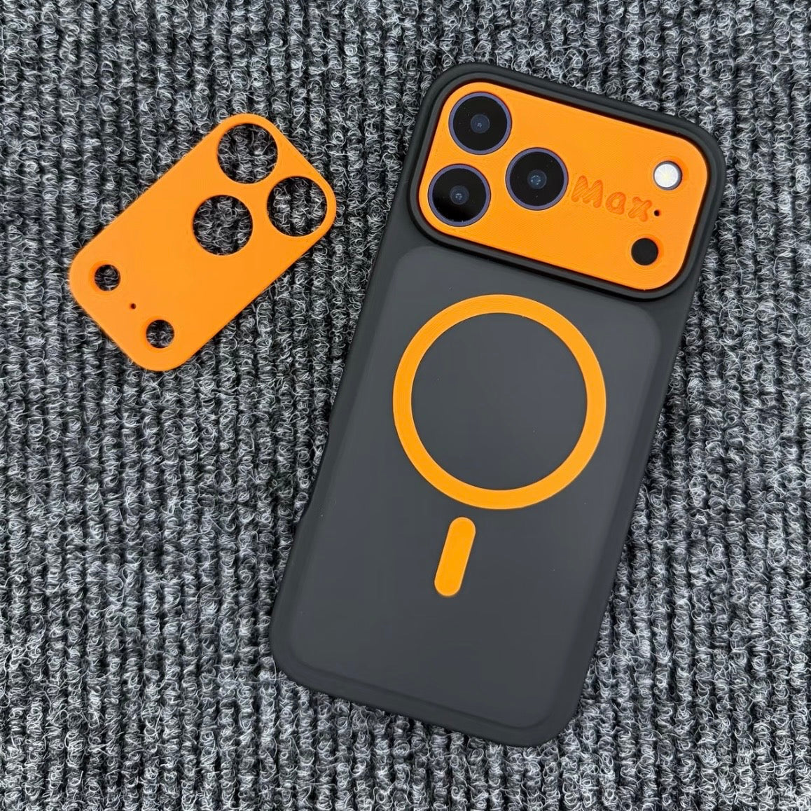 ZEERA MagPop Duo: Color-Block MagSafe Case with Lens Cover for iPhone Air & iPhone 17 Pro Max