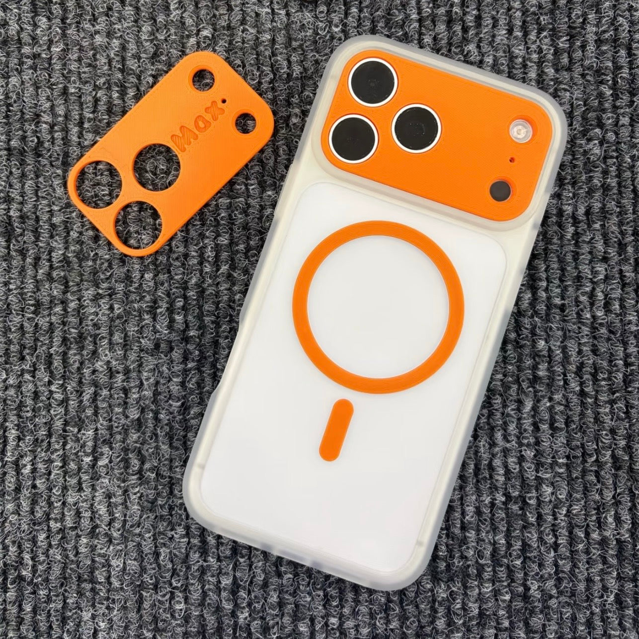 ZEERA MagPop Duo: Color-Block MagSafe Case with Lens Cover for iPhone Air & iPhone 17 Pro Max