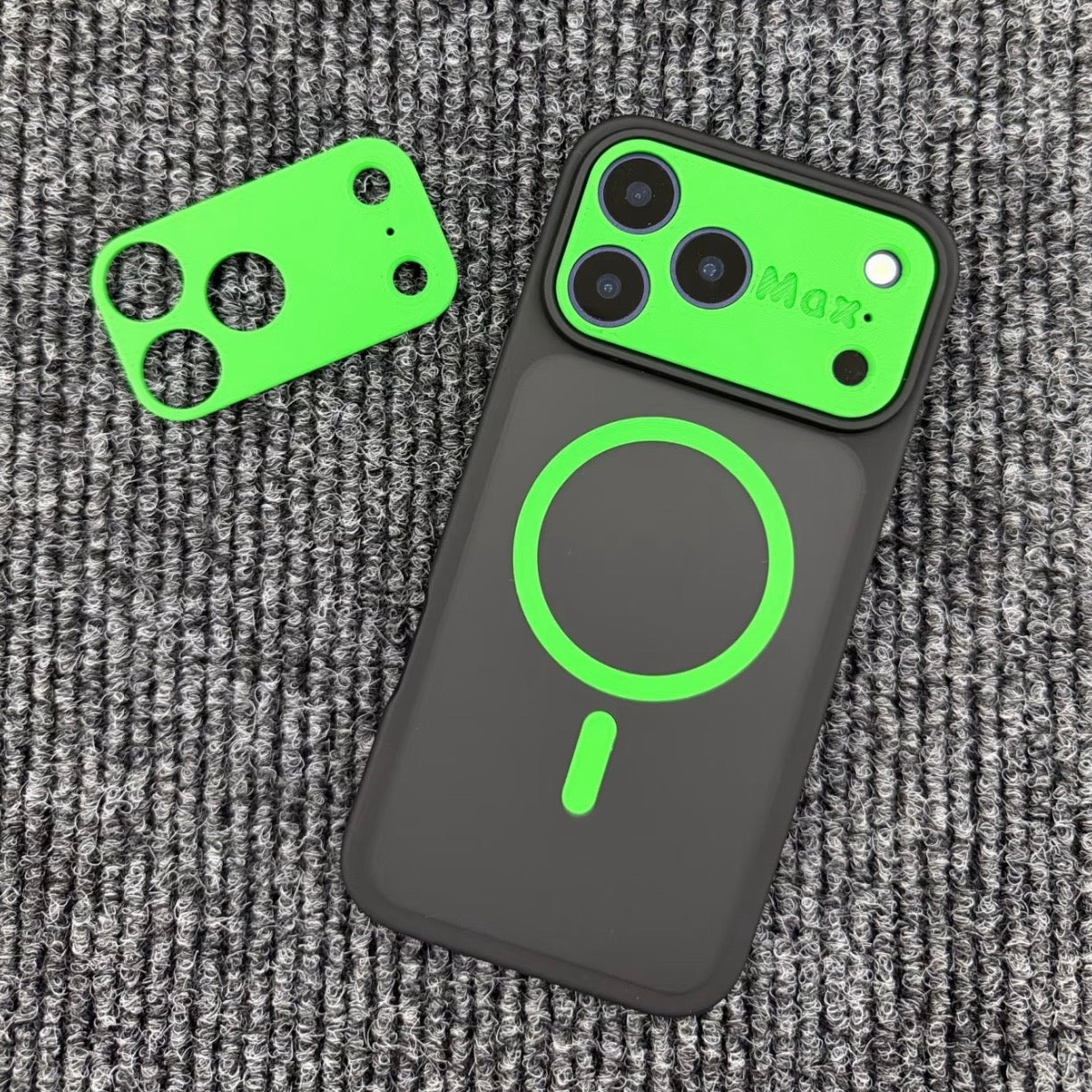 ZEERA MagPop Duo: Color-Block MagSafe Case with Lens Cover for iPhone Air & iPhone 17 Pro Max