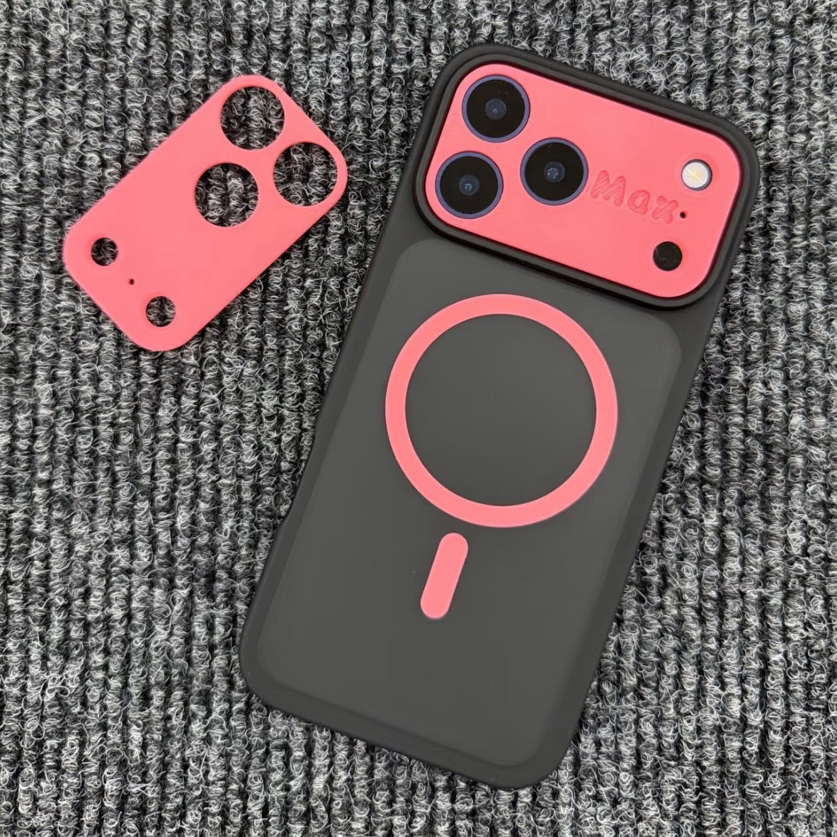 ZEERA MagPop Duo: Color-Block MagSafe Case with Lens Cover for iPhone Air & iPhone 17 Pro Max