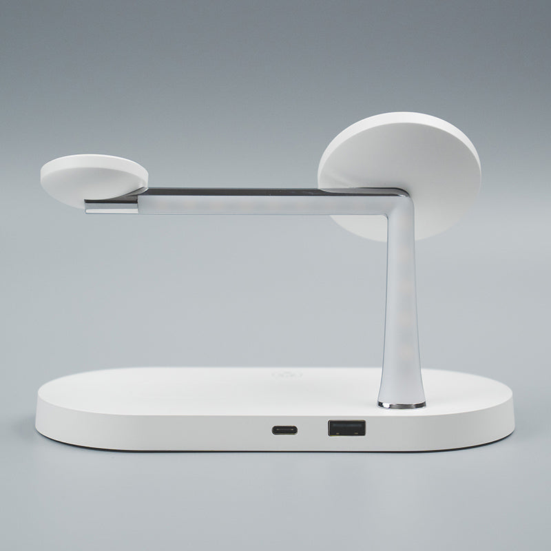 ZEERA 5-in-1 Desktop MagSafe Ladeständer für iPhone & AirPods & Apple Watch