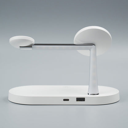 ZEERA 5-in-1 デスクトップ MagSafe 充電スタンド iPhone、AirPods、Apple Watch対応