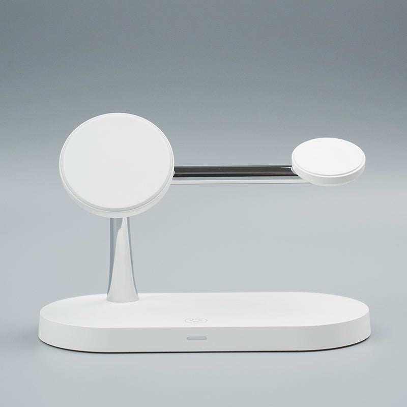 ZEERA 5-in-1 Desktop MagSafe Ladeständer für iPhone & AirPods & Apple Watch