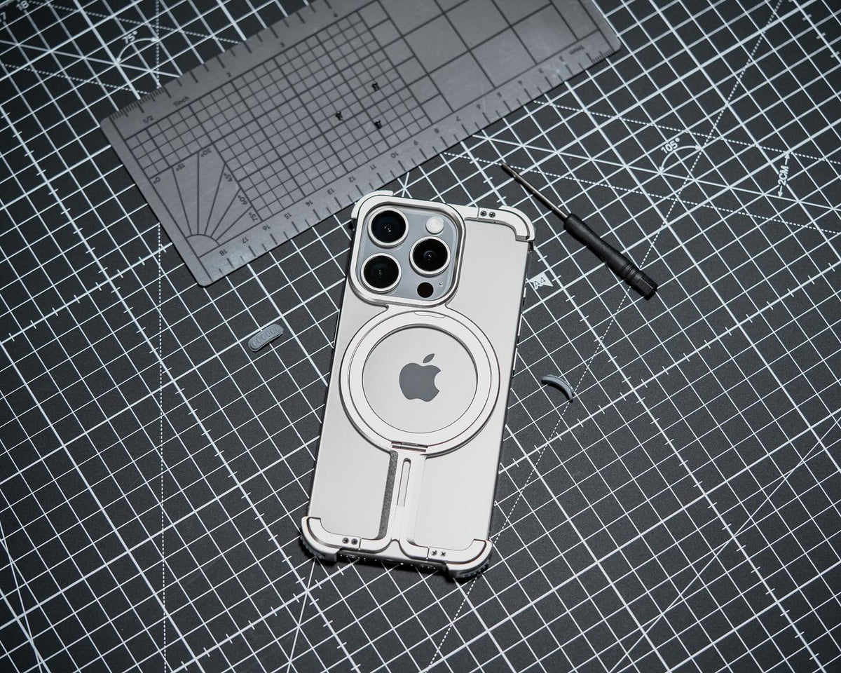 ZEERA Aluminum Alloy MagSafe Kickstand Cooling Case for iPhone 18 Pro Max, iPhone & Samsung