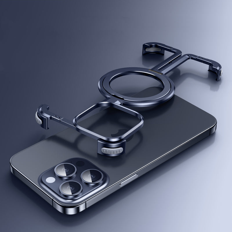 ZEERA Aluminum Alloy MagSafe Kickstand Cooling Case for iPhone 18 Pro Max, iPhone & Samsung