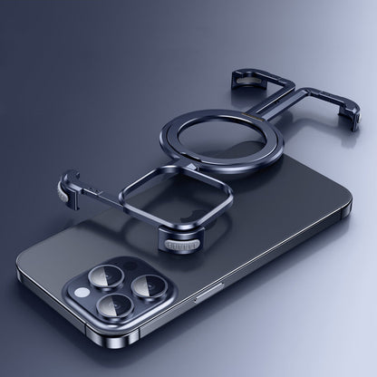 ZEERA Aluminum Alloy MagSafe Kickstand Cooling Case for iPhone 18 Pro Max, iPhone & Samsung