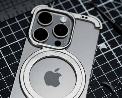 ZEERA Aluminum Alloy MagSafe Kickstand Cooling Case for iPhone 18 Pro Max, iPhone & Samsung
