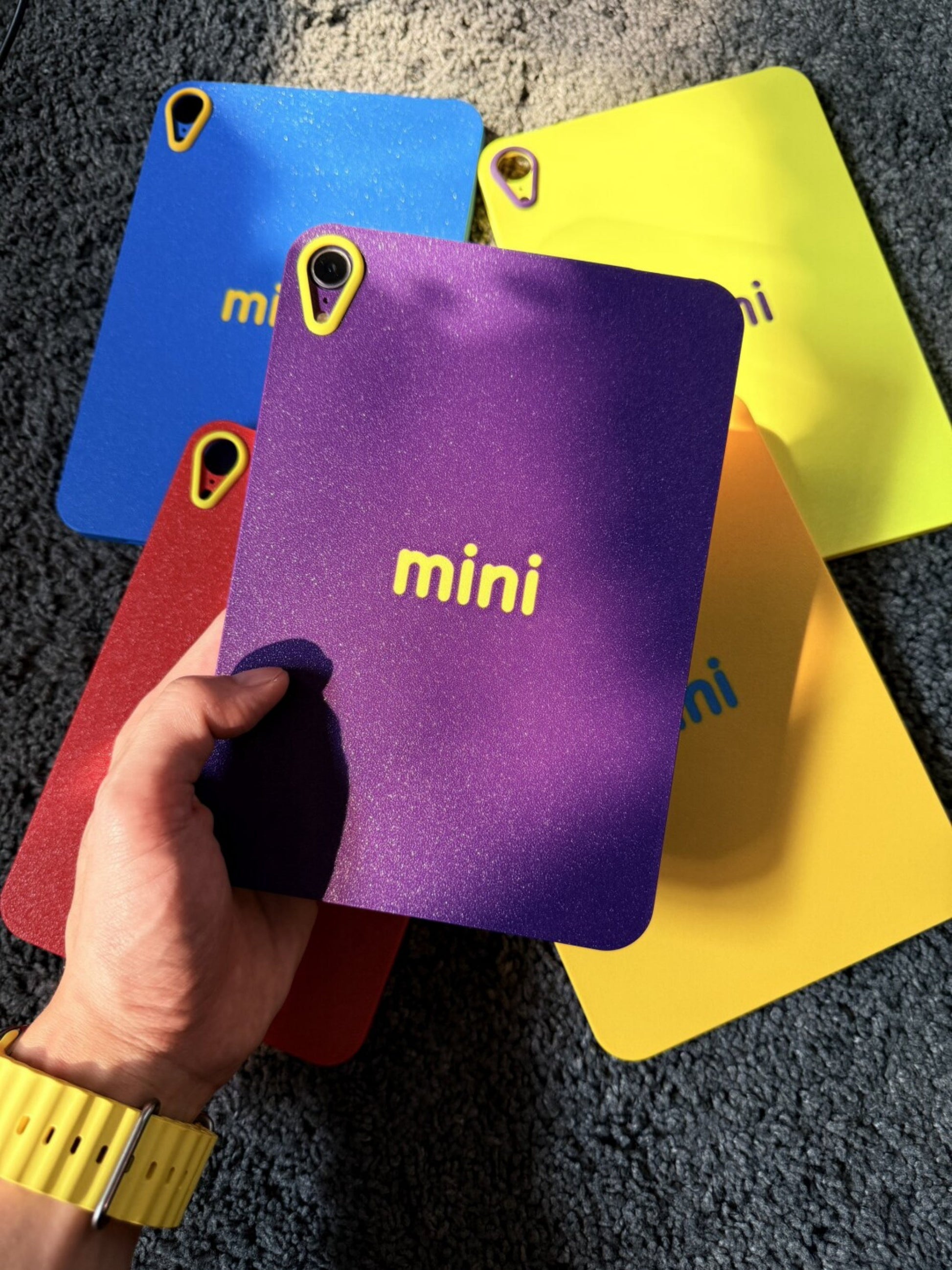 ZEERA ColorPop Pro iPad case dopamine color block design