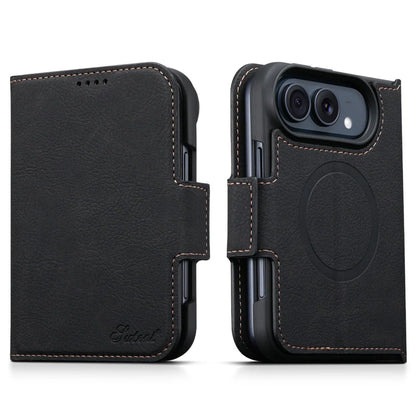 ZEERA FoldClasp Pro Case for iPhone Duo: MagSafe Leather Wallet Folio Case with Magnetic Closure & Landscape Kickstand