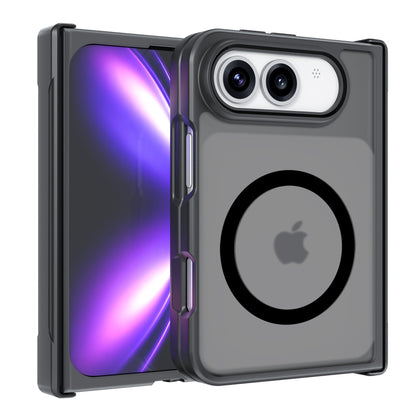 ZEERA FoldGuardケース（iPhone Duo用）：360度ヒンジ＆デュアルスクリーン保護