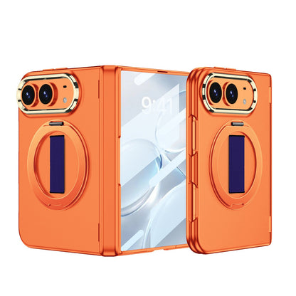 ZEERA FoldLoop Pro iPhone用ケース：MagSafe対応リングスタンド（伸縮フィンガーストラップ＆ヒンジ保護機能付き）