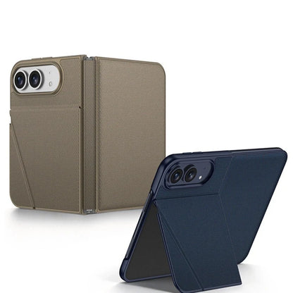 ZEERA FoldTex Pro Case for iPhone Duo: MagSafe Tech-Woven Folio Case with Portrait & Landscape Kickstand