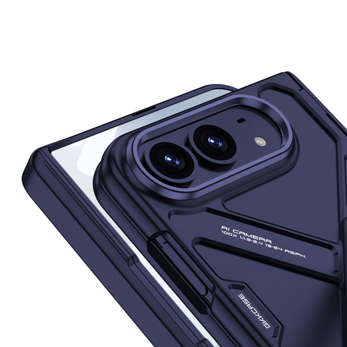 ZEERA FoldTitan Pro Hülle für iPhone Duo: Robuste Vollschutzhülle mit Displayschutzfolie & integriertem Ständer