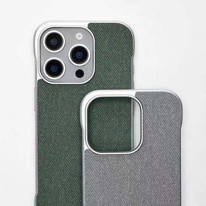 ZEERA LinenAir フレームレスケース (iPhone 18 Pro / 18 Pro Max / iPhone Air / iPhone 17 / 16 / 15 / 14 シリーズ用)