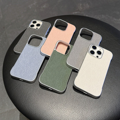 ZEERA LinenAir フレームレスケース (iPhone 18 Pro / 18 Pro Max / iPhone Air / iPhone 17 / 16 / 15 / 14 シリーズ用)