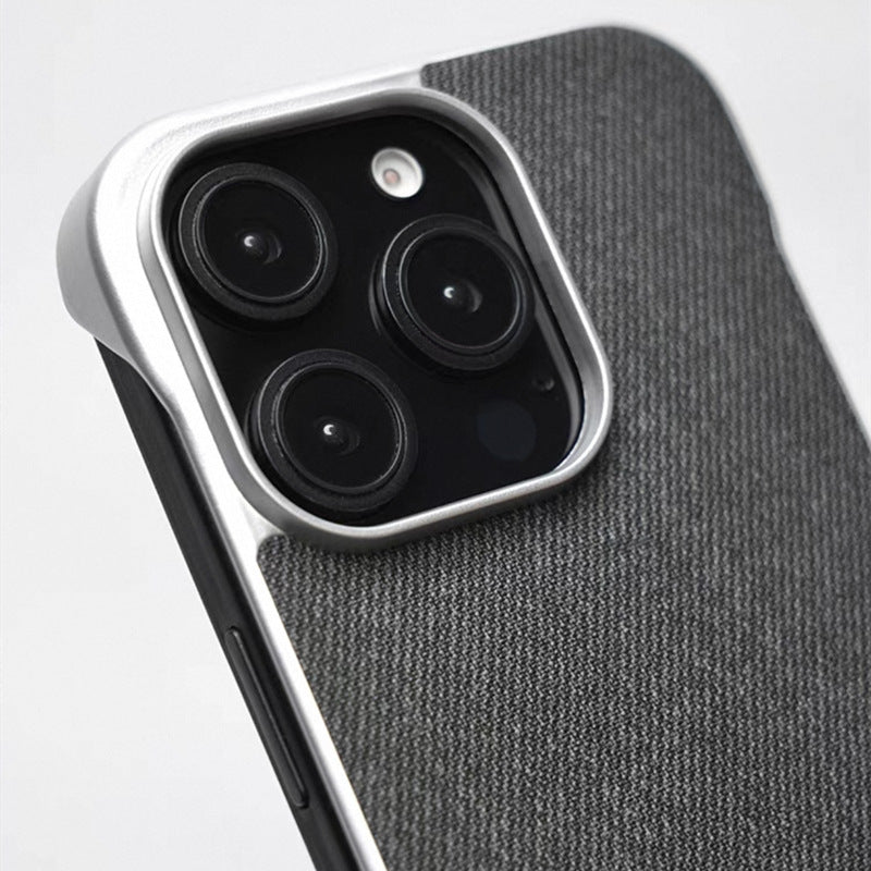 ZEERA LinenAir フレームレスケース (iPhone 18 Pro / 18 Pro Max / iPhone Air / iPhone 17 / 16 / 15 / 14 シリーズ用)