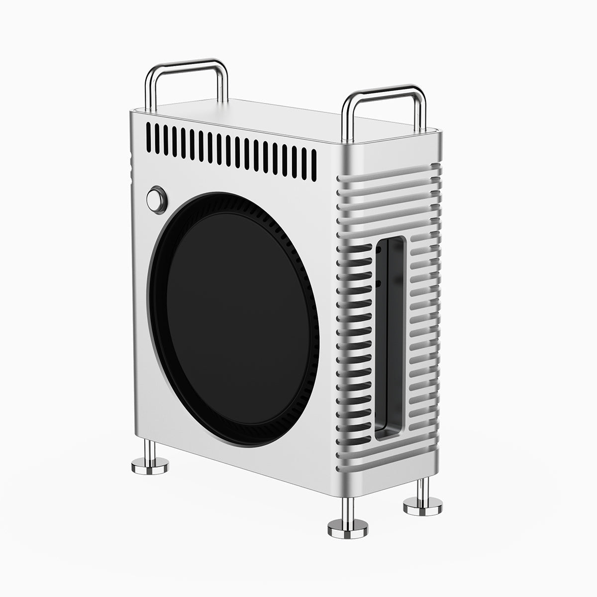 ZEERA MacForge Gen2: CNCアルミスタンド Mac Proケース for Mac Mini M4 Pro