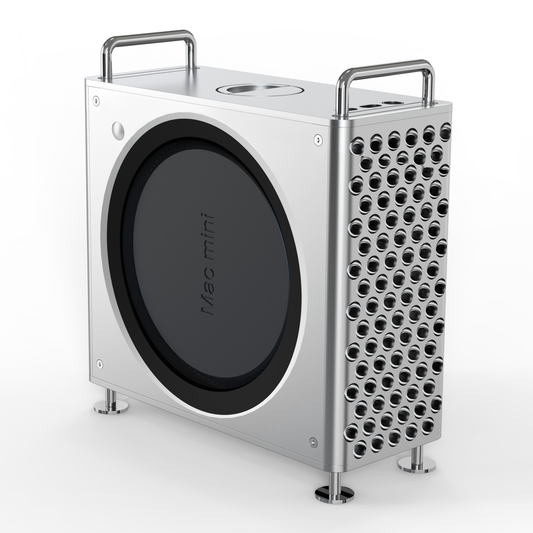 ZEERA MacForge Gen3 Mac Miniケース：Mac Mini M4 Pro / M5用CNCアルミニウム製スタンド型Mac Proケース