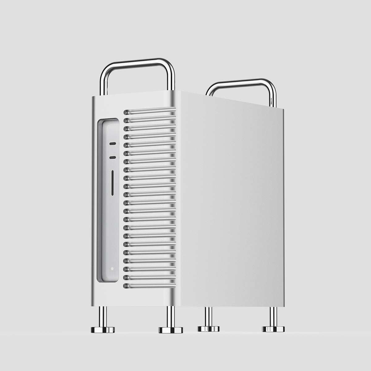 ZEERA MacForge Studio: CNC Aluminum Stand Mac Pro Case for Mac Studio M1/M2/M3 Ultra/M4 Max