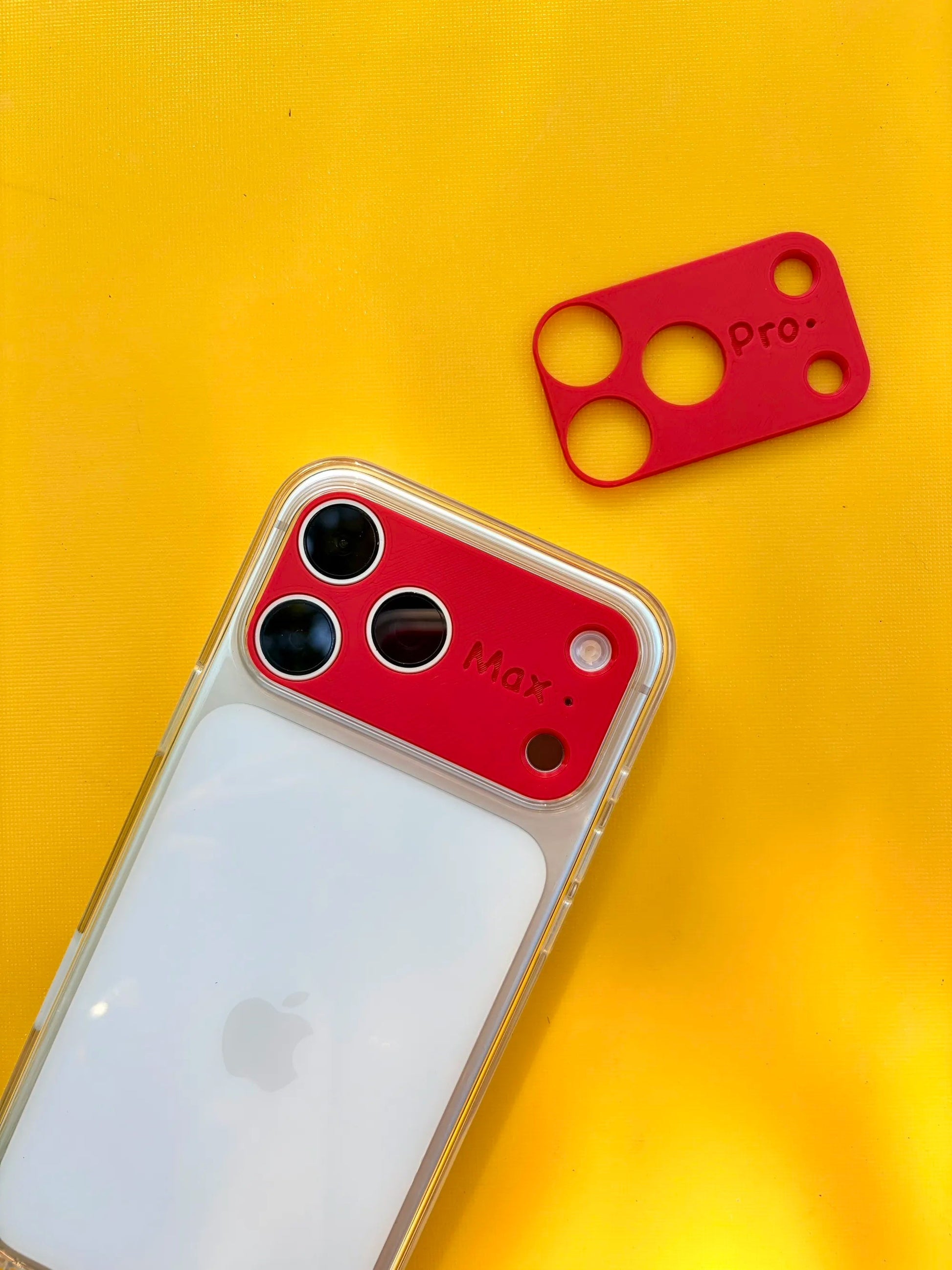 iPhone camera leveling cover for iPhone 17 Pro Max flat design