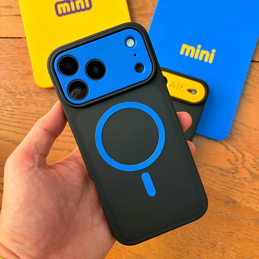 ZEERA MagPop Duo: Color-Block MagSafe Hülle mit Objektivabdeckung für iPhone Air & iPhone 17 Pro Max