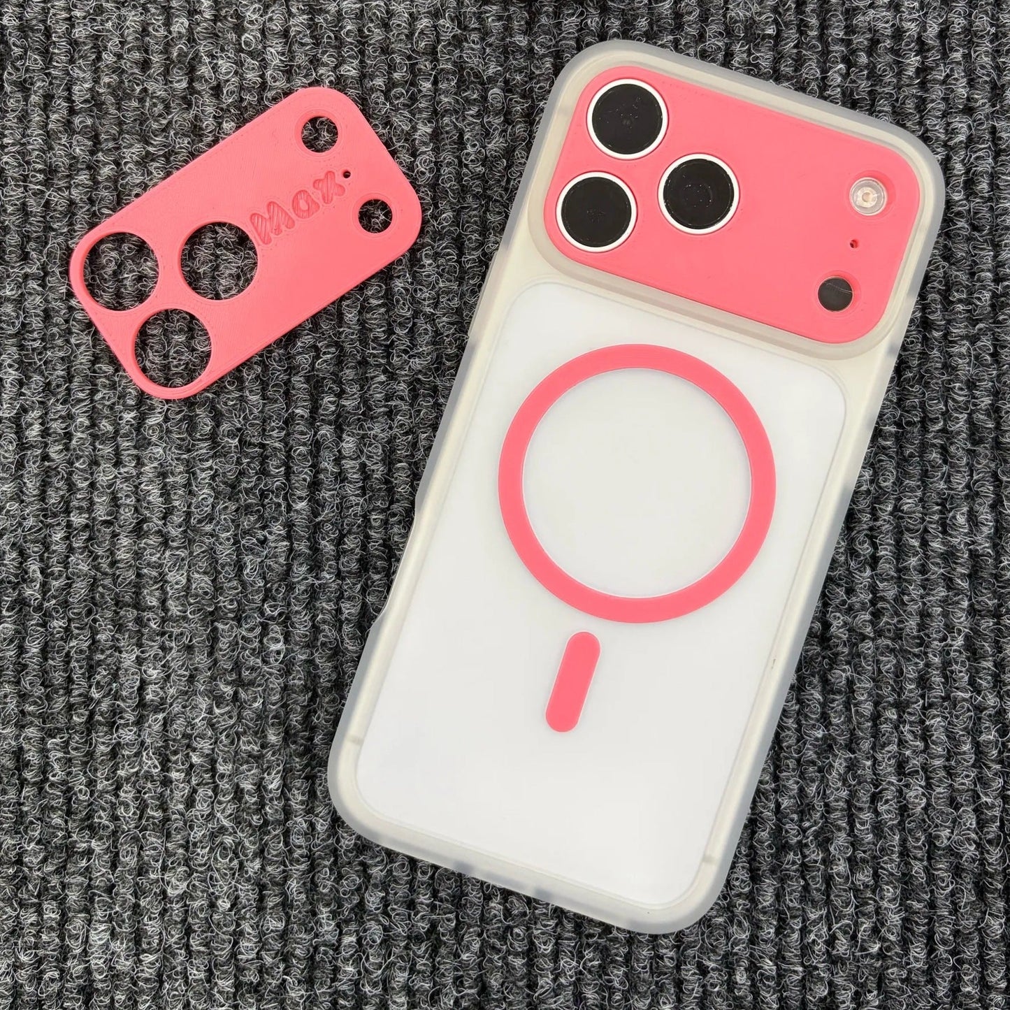 ZEERA MagPop Duo: Color-Block MagSafe Case with Lens Cover for iPhone Air & iPhone 17 Pro Max