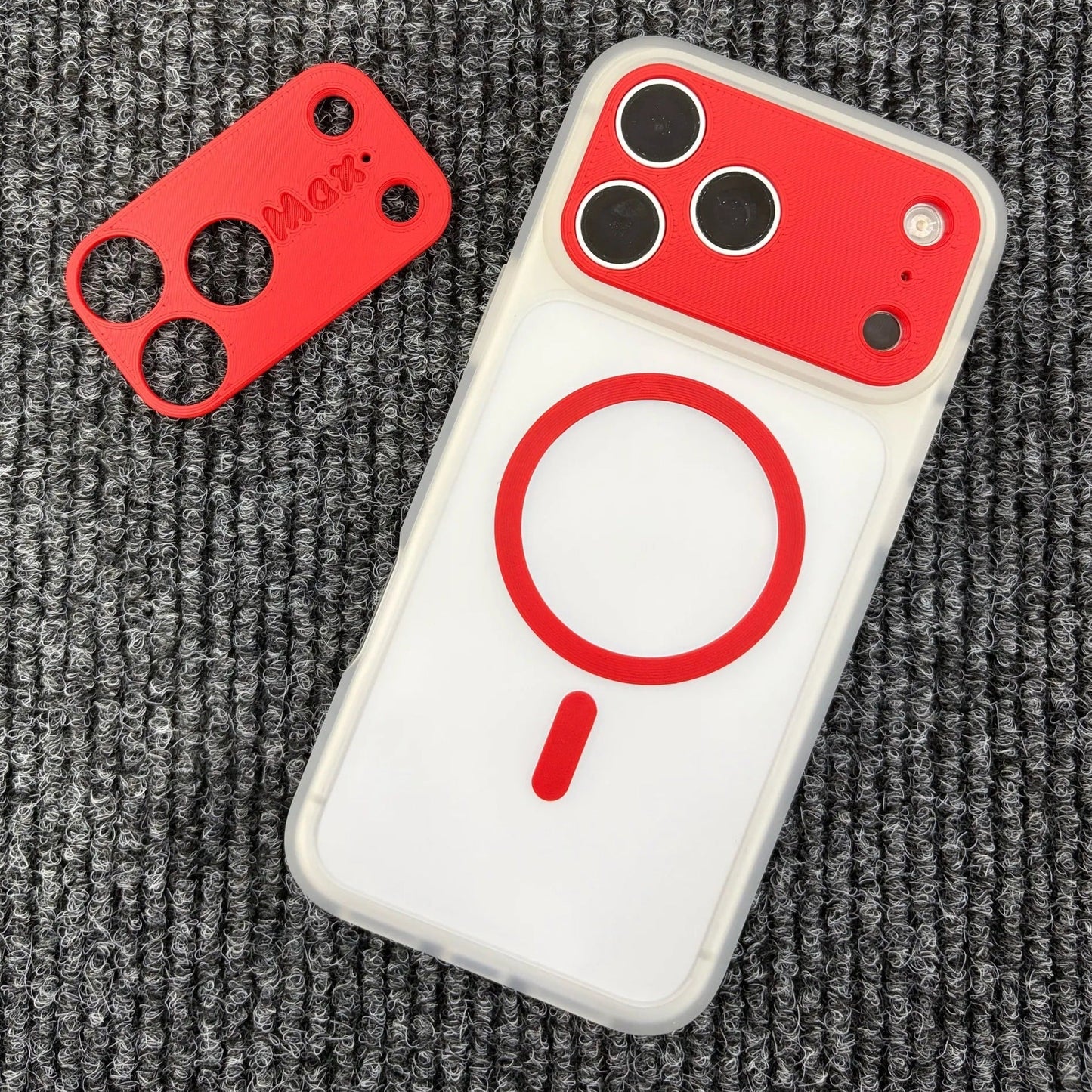 ZEERA MagPop Duo: Color-Block MagSafe Case with Lens Cover for iPhone Air & iPhone 17 Pro Max