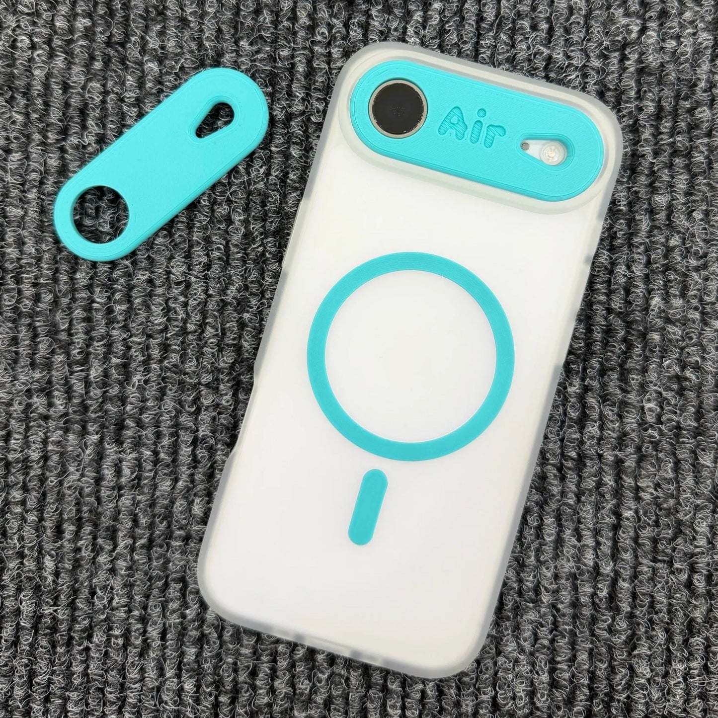 ZEERA MagPop Duo: Color-Block MagSafe Case with Lens Cover for iPhone Air & iPhone 17 Pro Max