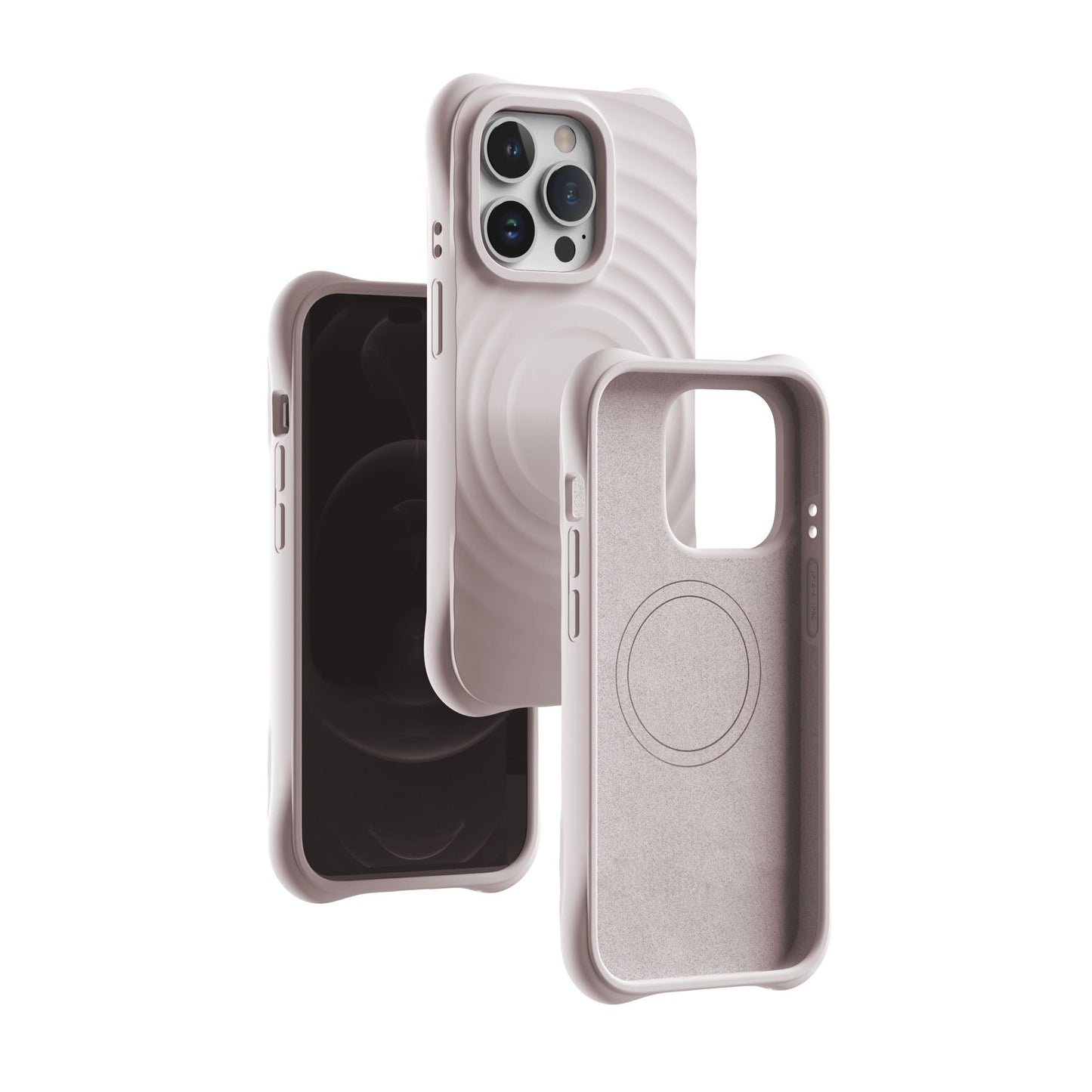 ZEERA MagRipple Pro: iPhone 17 Air, iPhone 17 Pro Max用リップルデザインマグセーフケース