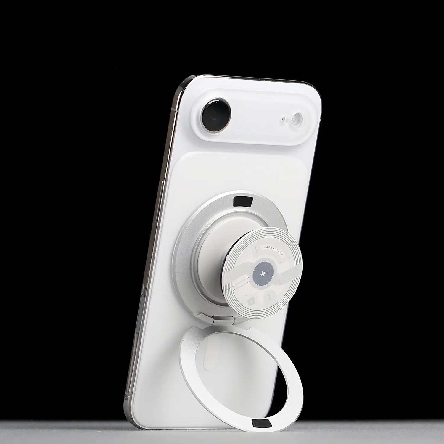 iPhone Air用極薄MagSafeリング磁気プレート | フレームレススマホ