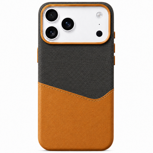ZEERA MagWeave Pro : MagSafe Hülle mit integriertem Kartenhalter für iPhone 17 Pro Max, iPhone 18 Pro Max
