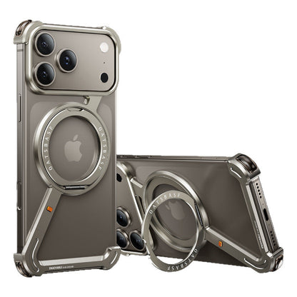 ZEERA ZForge Pro Case for iPhone 18 Pro Max & 18 Pro – Z-Shaped Aluminum MagSafe Cooling Case with Kickstand & Quick Release