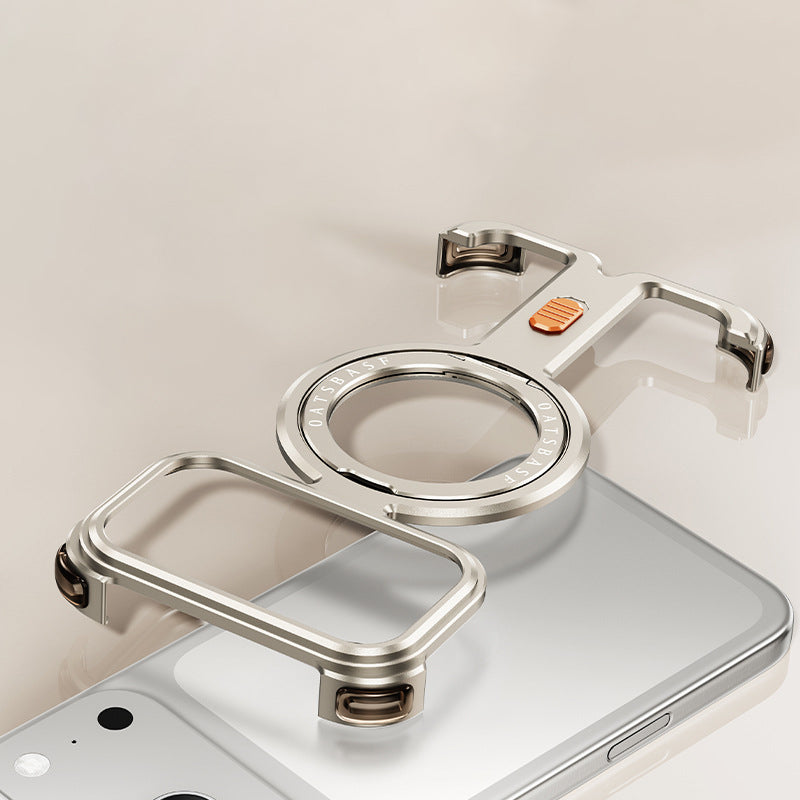 ZEERA Aluminum Alloy MagSafe Kickstand Cooling Case for iPhone 18 Pro Max, iPhone & Samsung