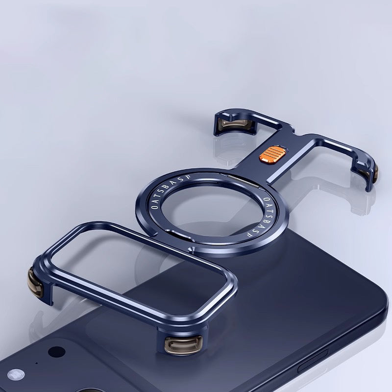 ZEERA Aluminum Alloy MagSafe Kickstand Cooling Case for iPhone 18 Pro Max, iPhone & Samsung