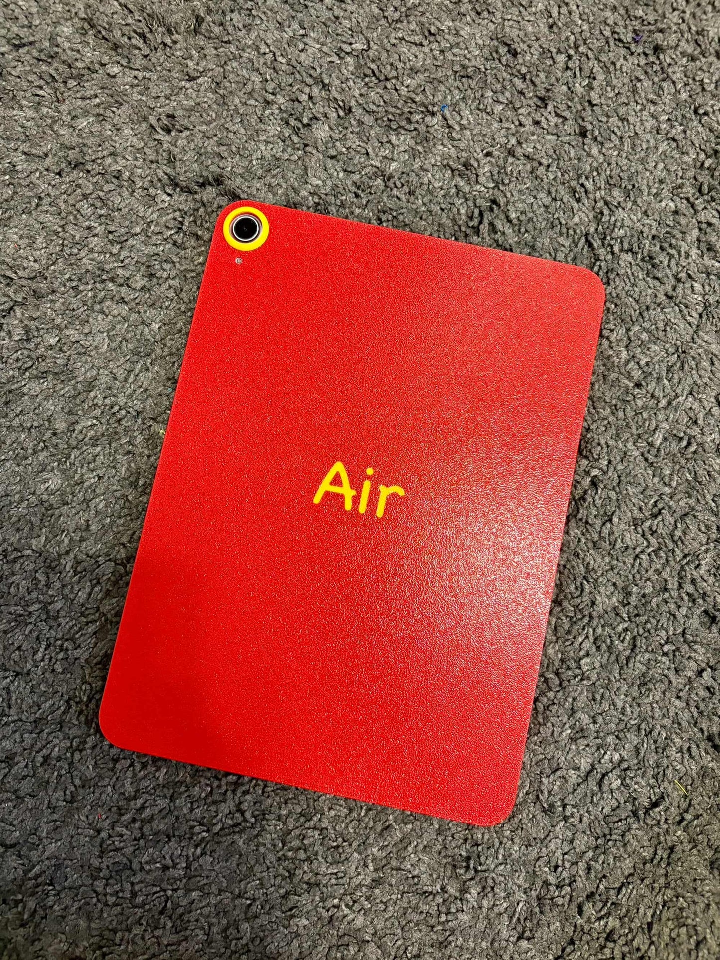 color block protective case for iPad Air with bold contrast design