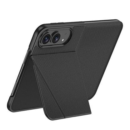 ZEERA FoldTex Pro Case for iPhone Duo: MagSafe Tech-Woven Folio Case with Portrait & Landscape Kickstand
