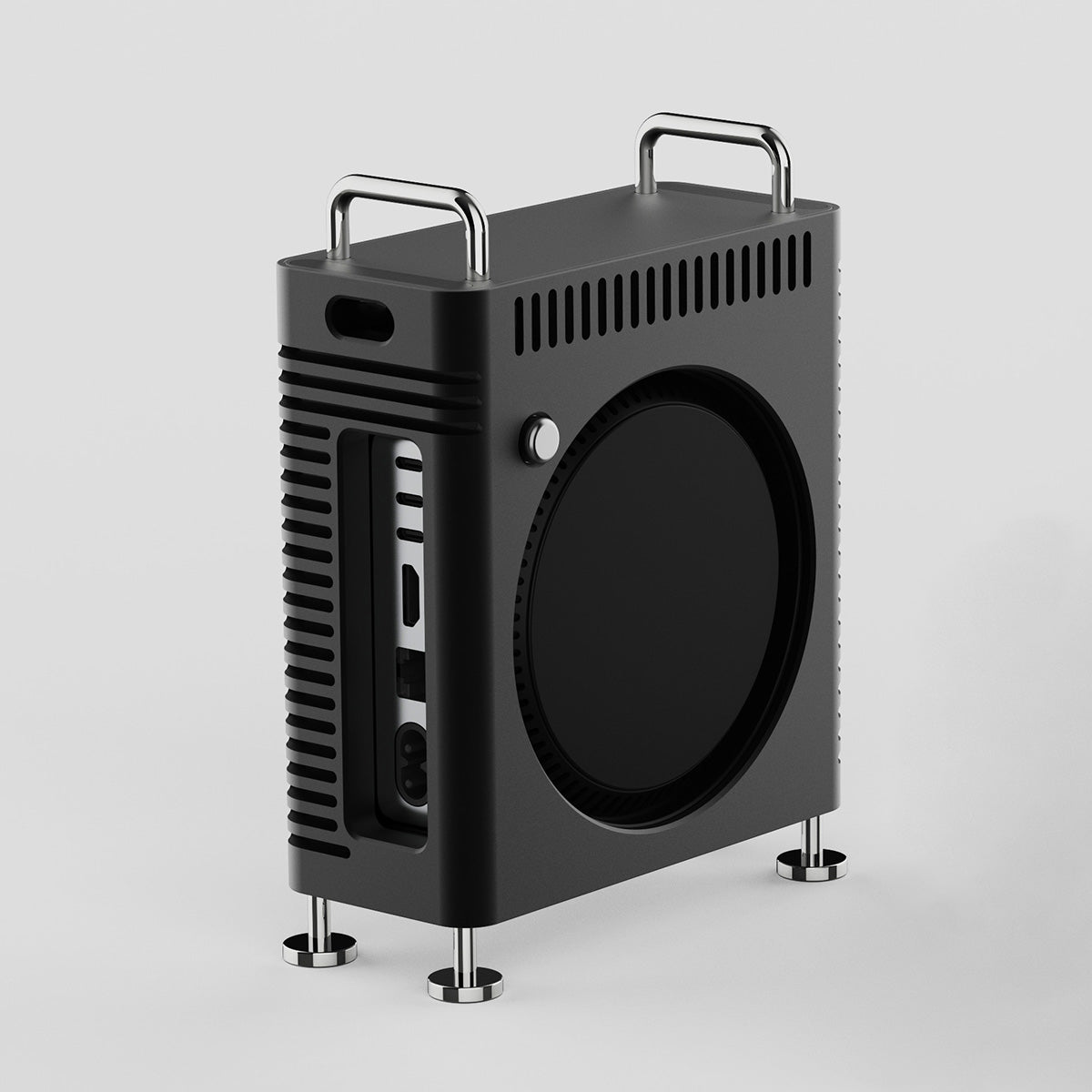 ZEERA MacForge Gen2: CNC Aluminum Stand Mac Pro Case for Mac Mini