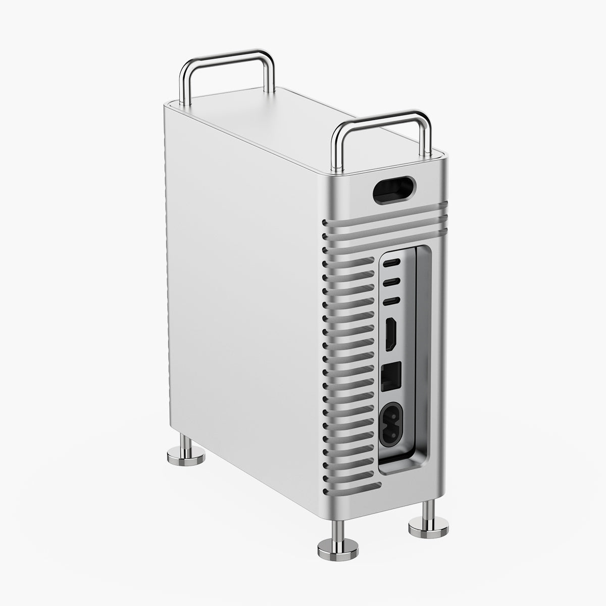 ZEERA MacForge Gen2: CNC Aluminum Stand Mac Pro Case for Mac Mini M4 Pro