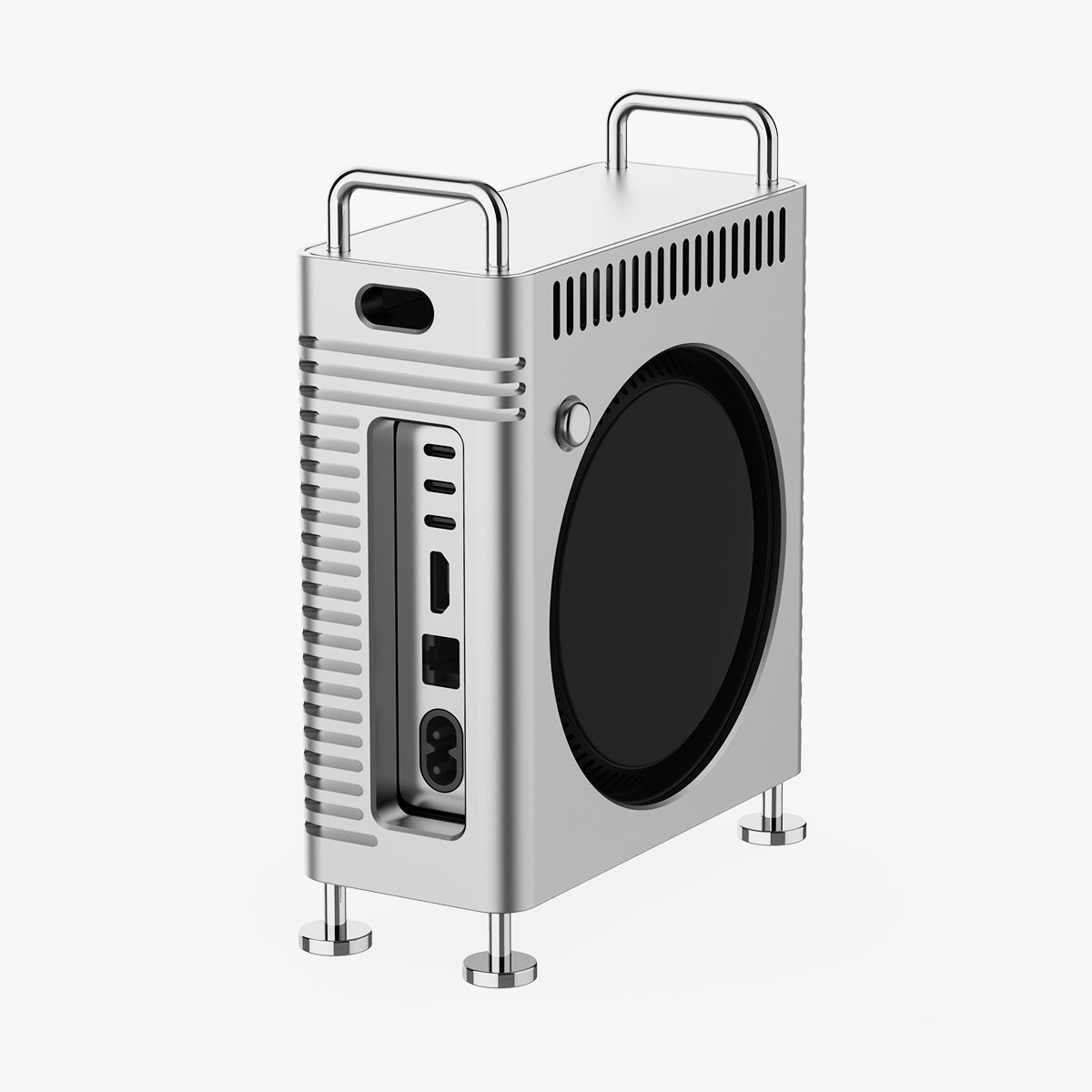 ZEERA MacForge Gen2: CNC Aluminum Stand Mac Pro Case for Mac Mini M4 Pro