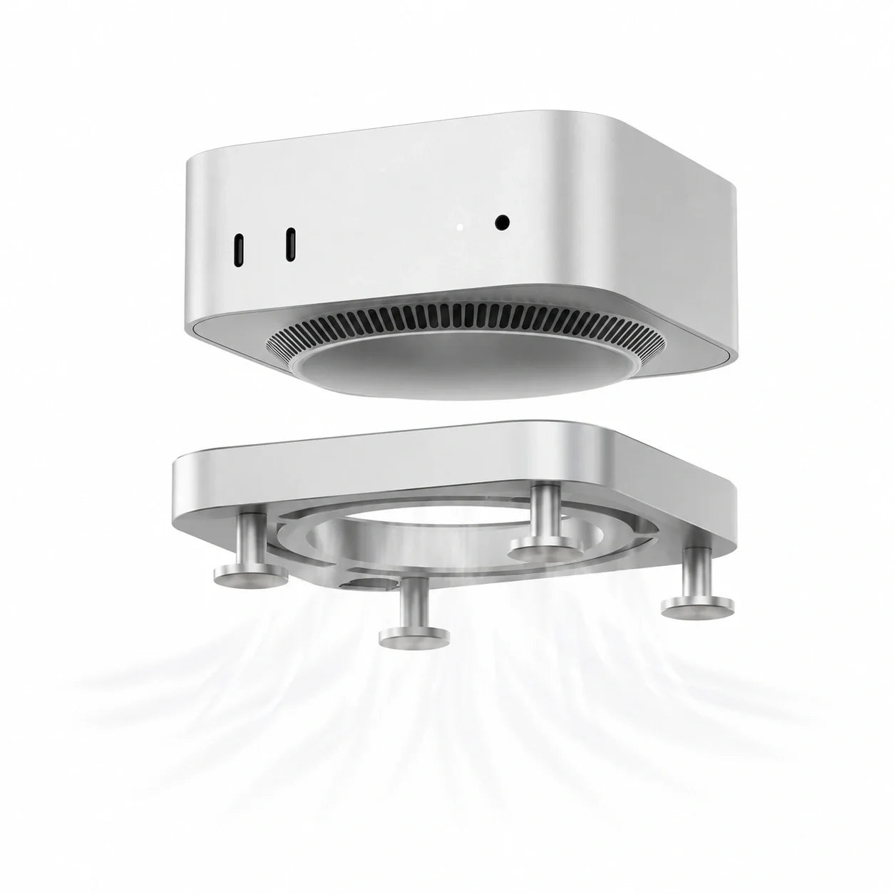 ZEERA MacFrost Pro: 30W Thermoelectric CNC Aluminum Active Cooler for Mac Mini M6, M5 Pro & M4