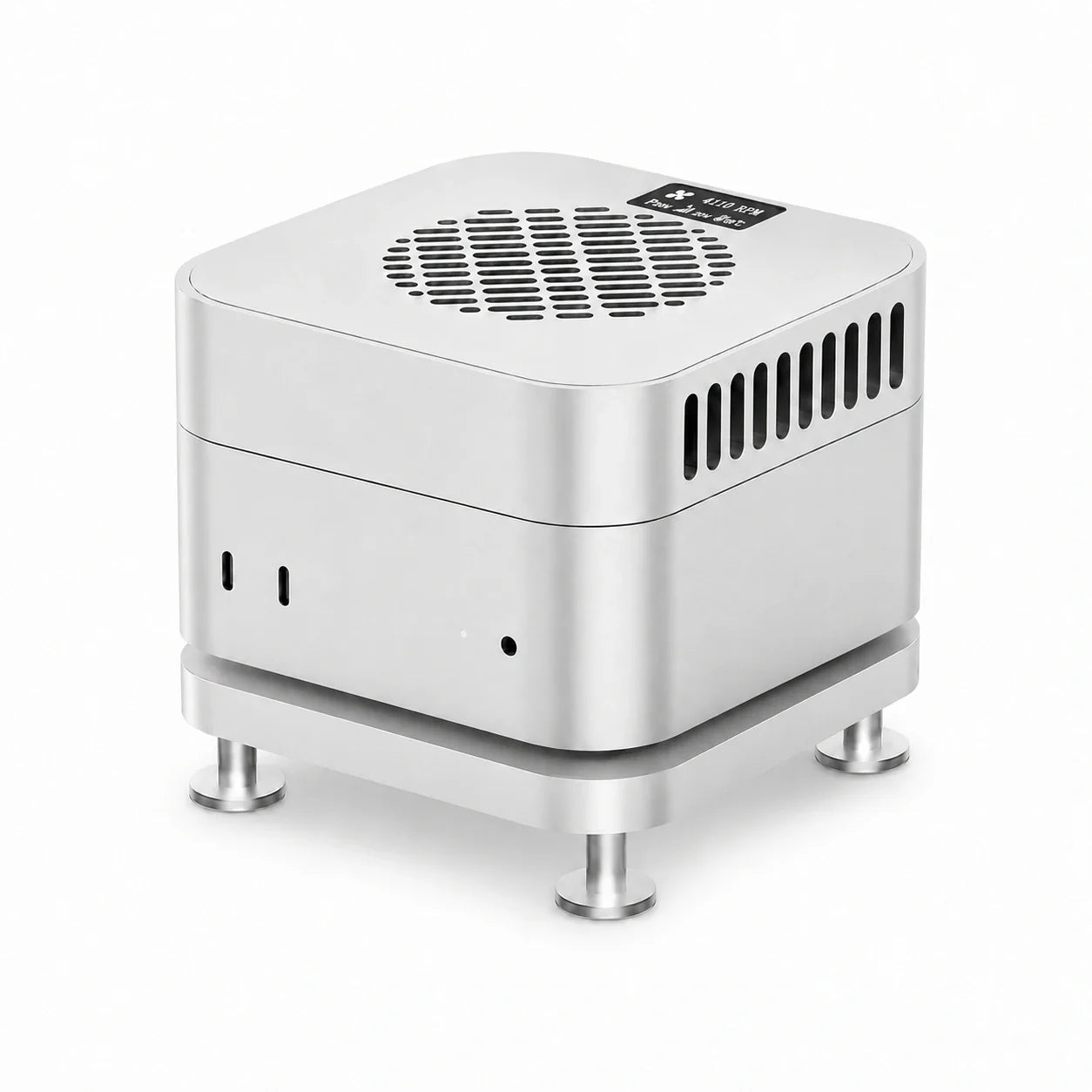 ZEERA MacFrost Pro: 30W Thermoelectric CNC Aluminum Active Cooler for Mac Mini M6, M5 Pro & M4
