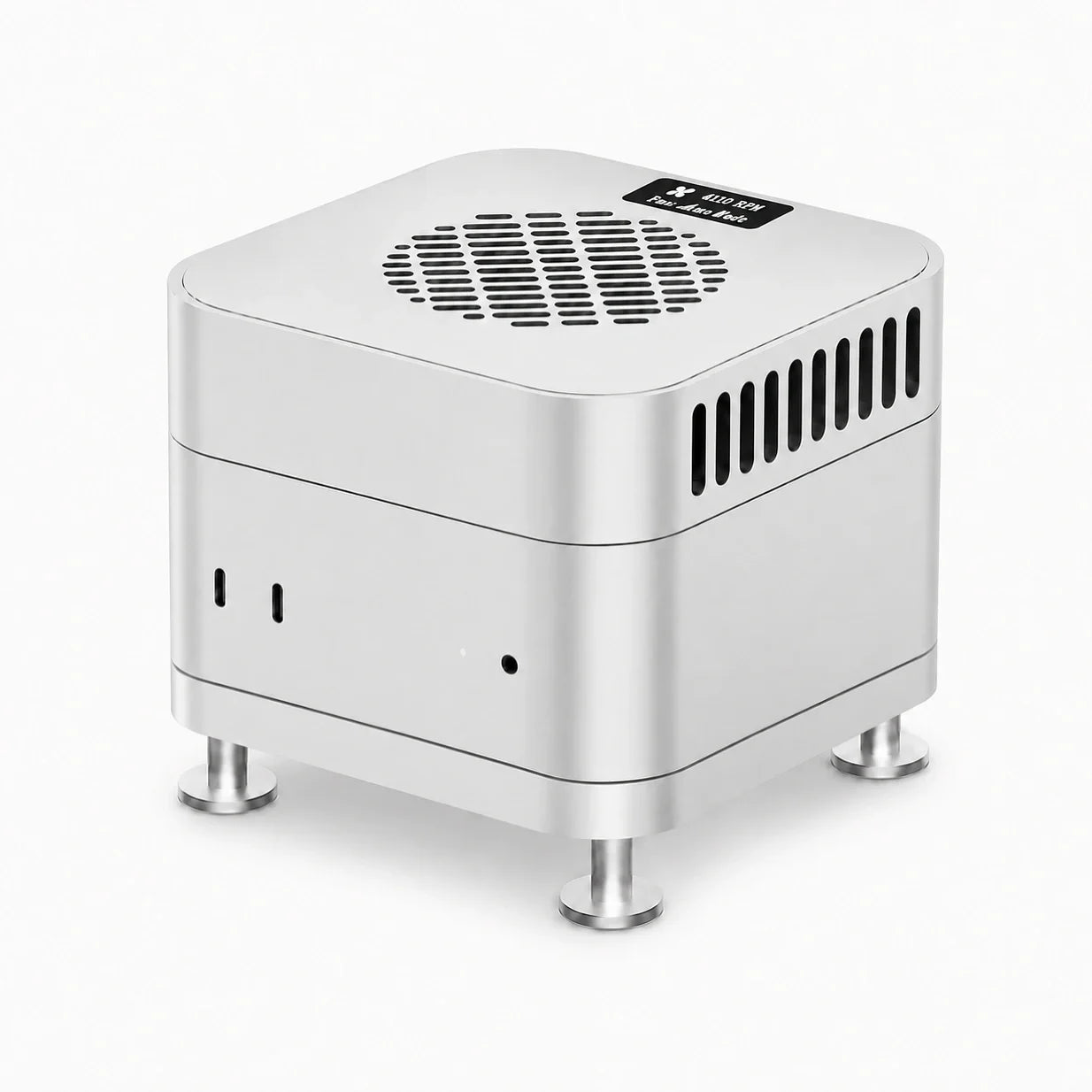 ZEERA MacFrost Pro: 30W Thermoelectric CNC Aluminum Active Cooler for Mac Mini M6, M5 Pro & M4